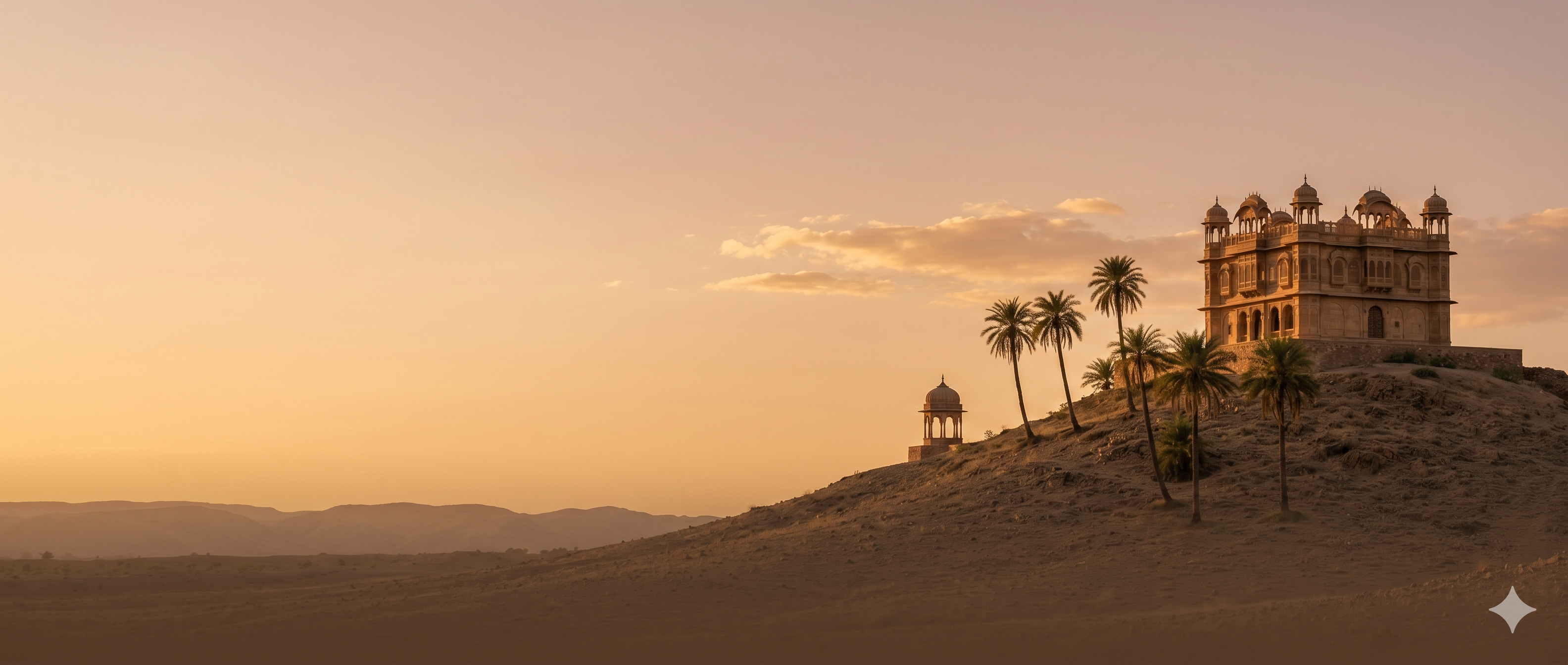 Traditional India landscape